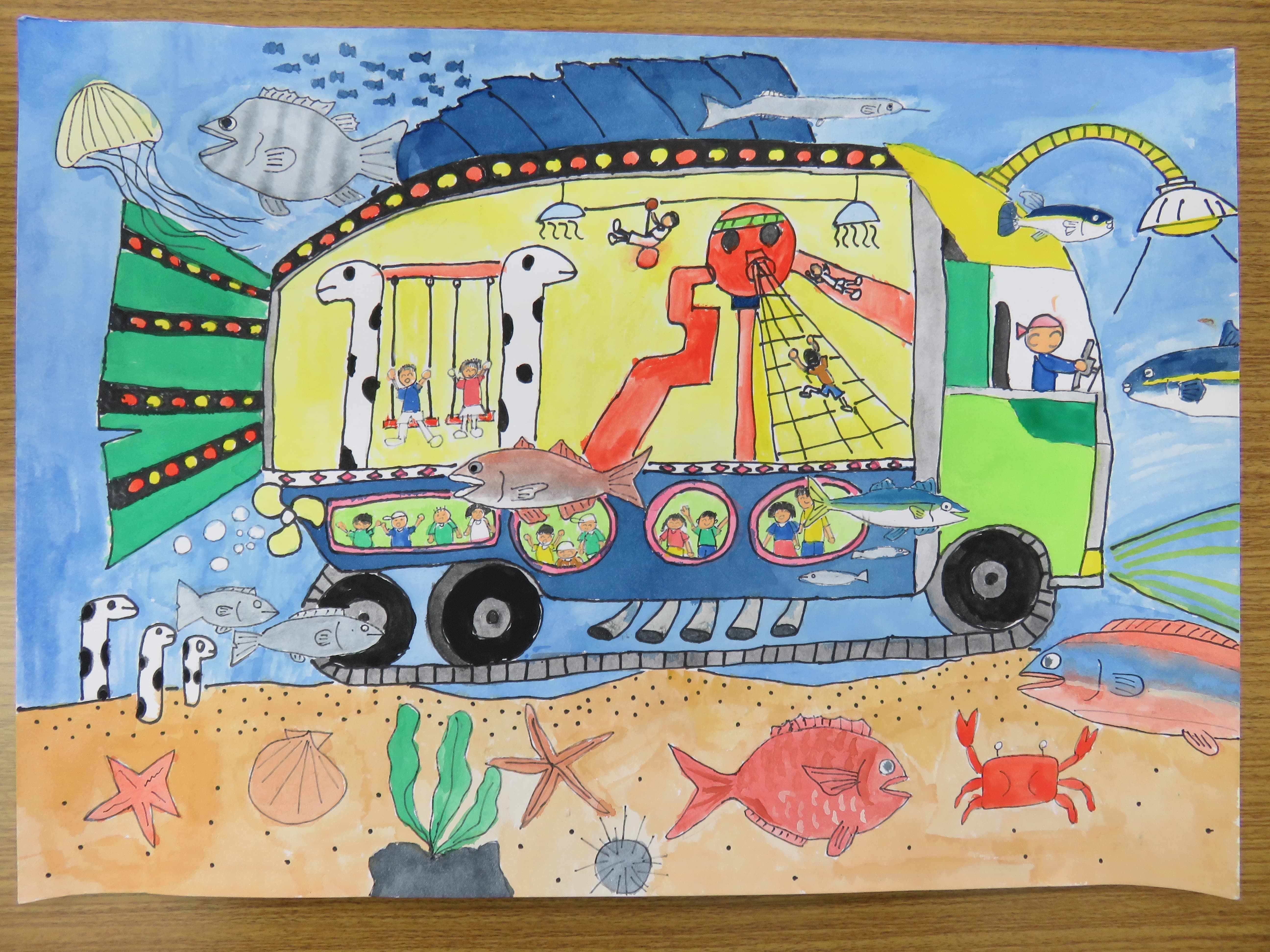 児童絵画コンテスト 一般社団法人鳥取県トラック協会